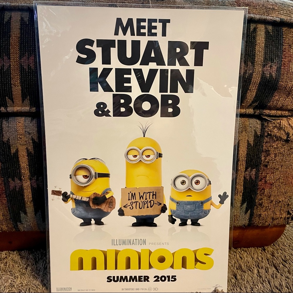 NEW Minions Poster